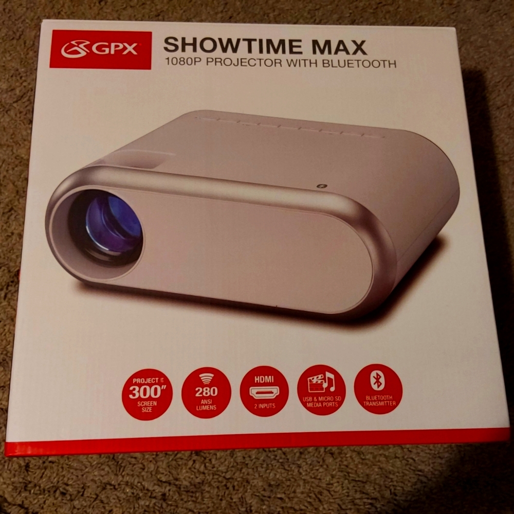 GPX PROJECTOR 1080P